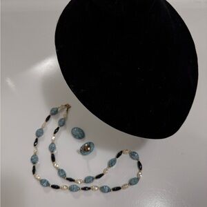 Beaded Necklace/Earring Set